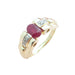 Ring Ruby Diamond Ring 58 Facettes AA 1618