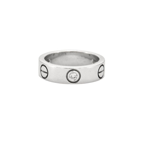 Bague 52 CARTIER – Bague LOVE 3 Diamants 58 Facettes