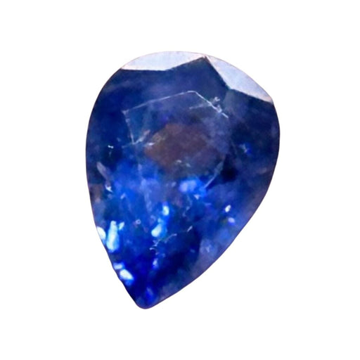 Gemstone Saphir taille poire 1,607 carats 58 Facettes
