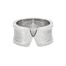 52 CARTIER ring - Double C ring in white gold 58 Facettes