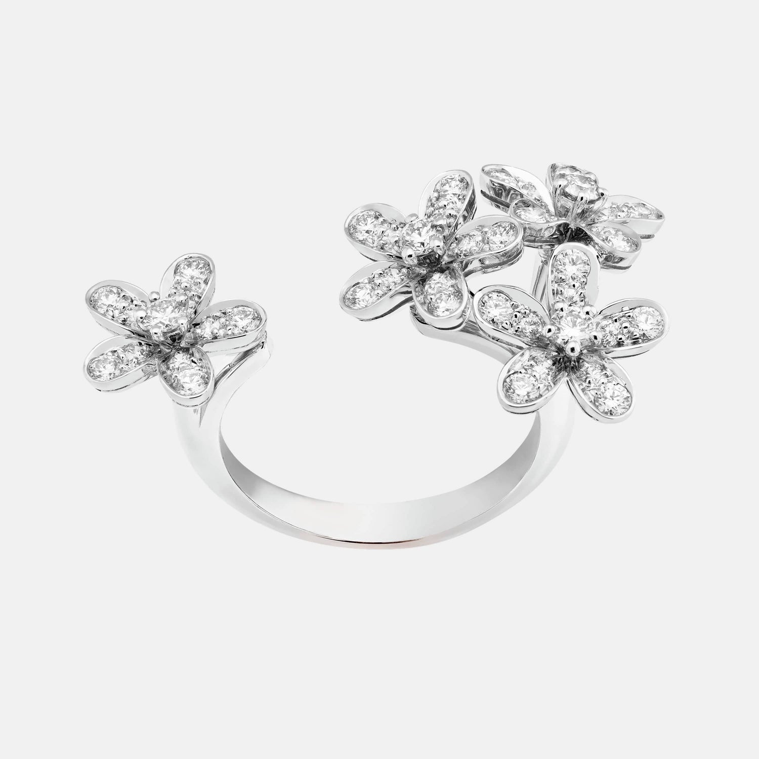 Bague Socrate Or blanc Diamant 0.88ct