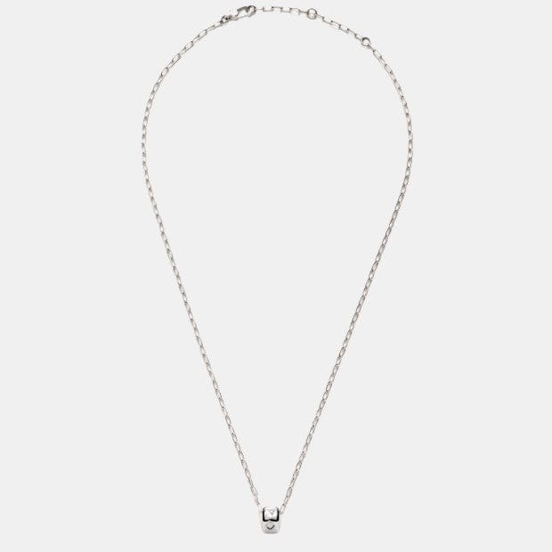 Pendentif Iconica Or blanc Diamant 0.1ct