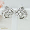 Boucles d'oreilles Clips d’oreilles - 950 platine et diamants 5,60 ct 58 Facettes 1843
