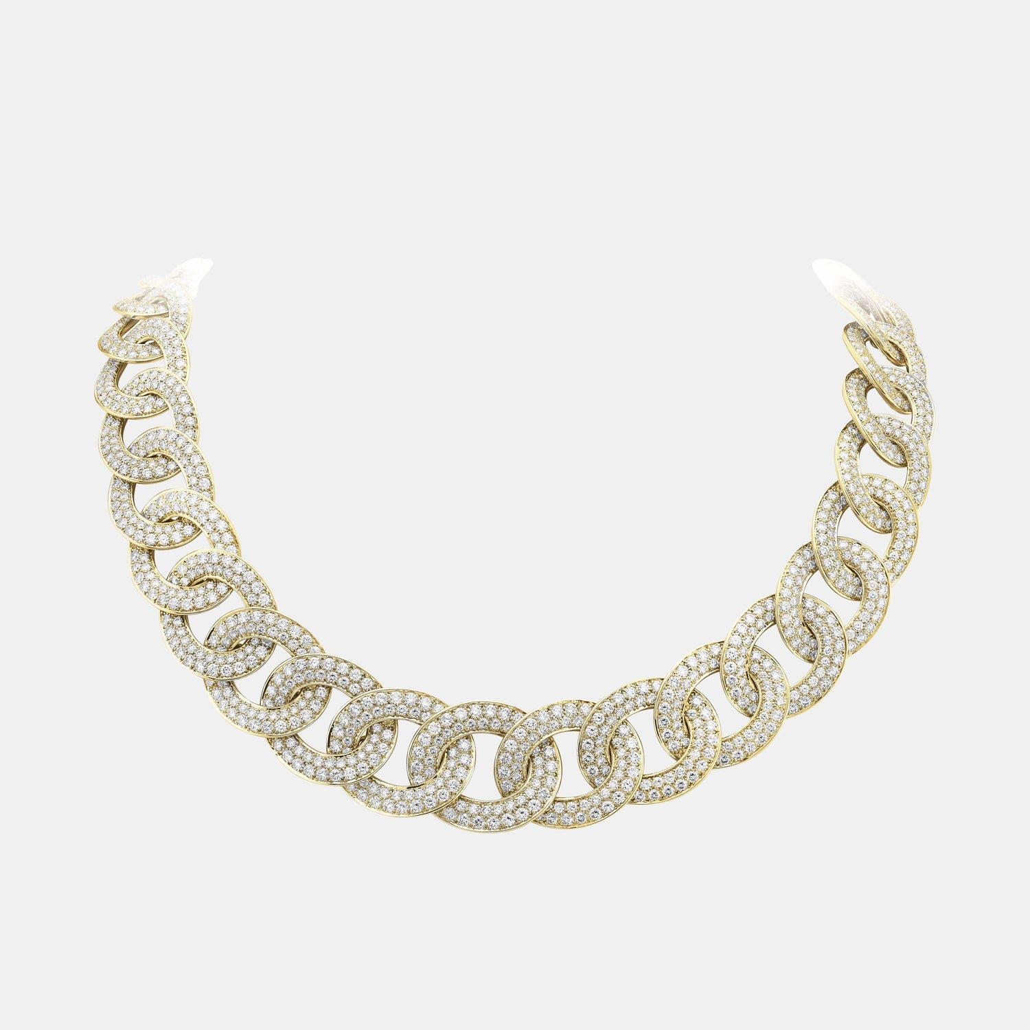 Collier Olympia Or jaune Diamant 33.96ct