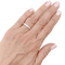 Bague 52 Boucheron Quatre Radiant Edition - Alliance en or blanc et diamants 58 Facettes 34644