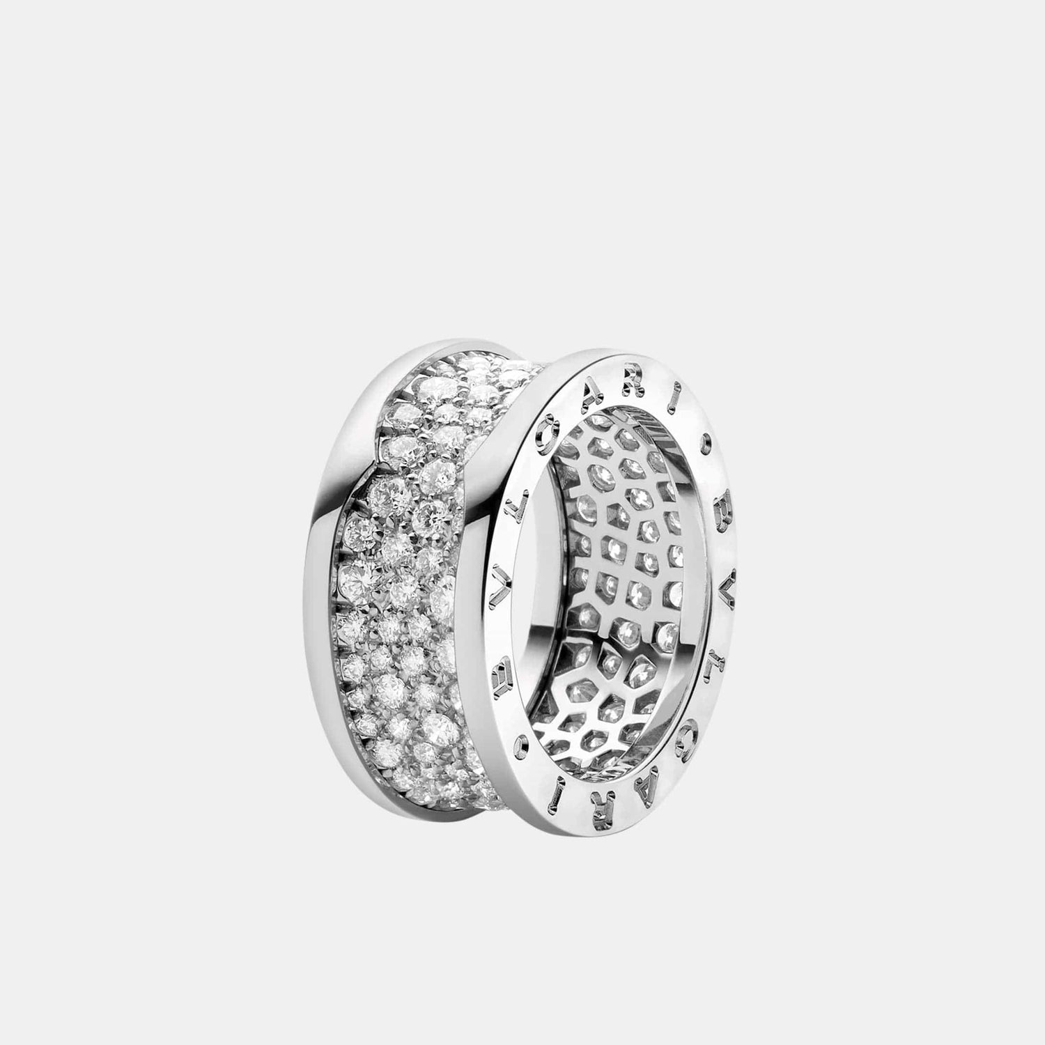 Bague B.Zero1 Or blanc Diamant 1.93ct