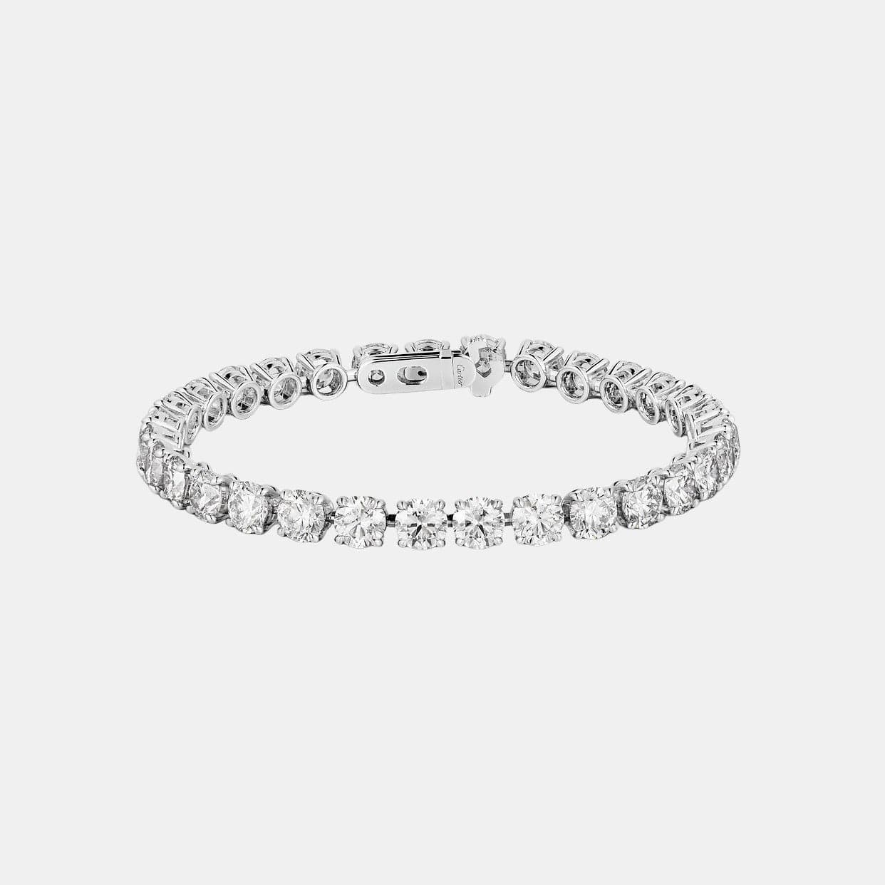 Bracelet Essential Lines Platine Diamant