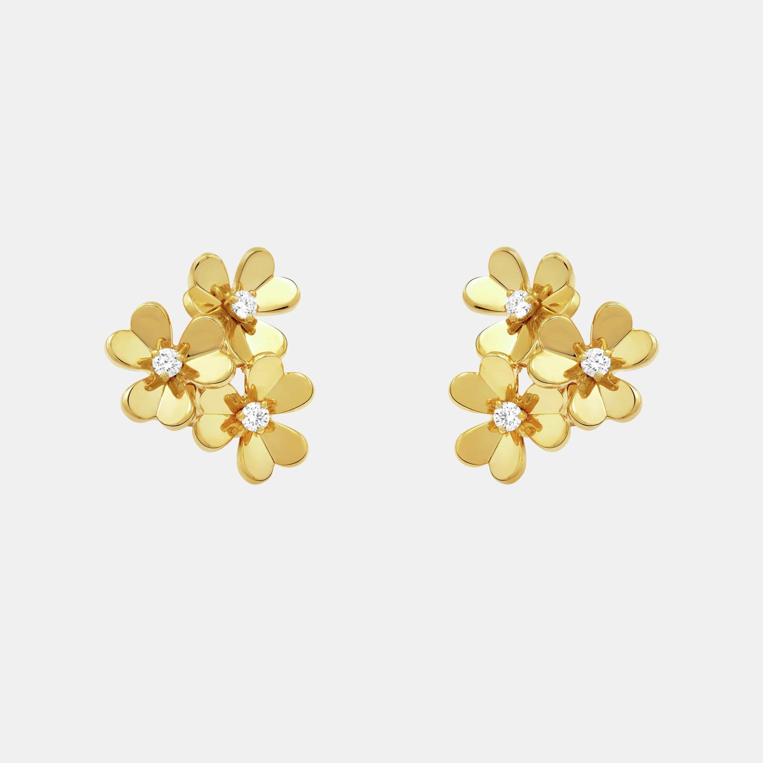 Boucles d'oreilles Frivole Or jaune Diamant 0.32ct