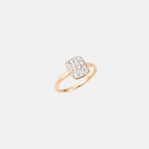 Bague Sabbia Or rose Diamant 0.3ct