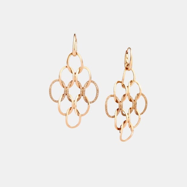 Boucles d'oreilles Brera Or rose Diamant 1.2ct