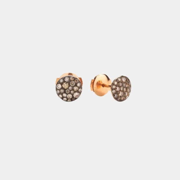 Boucles d'oreilles Sabbia Or rose Diamant 0.5ct