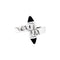 Bague 53 Cartier Menottes - Bague en or blanc et onyx 58 Facettes 35319