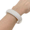 Bracelet Bracelet jonc en or blanc 750 pavé de diamants 58 Facettes 34080