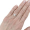 Bague 50 Bague solitaire en or blanc 750 avec diamant ovale 1 ct 58 Facettes 35329