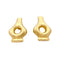 Boucles d'oreilles Boucles d'oreilles Lalaounis « Mesopotamia », or jaune martelé. 58 Facettes 34907