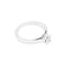 Bague 50 Boucheron Beloved - Bague solitaire en platine avec diamant 0,30 ct 58 Facettes 34979