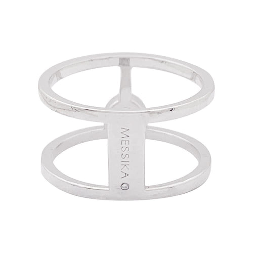 Bague 54 Messika Glam'Azone - Bague en or blanc et diamants 58 Facettes 33978