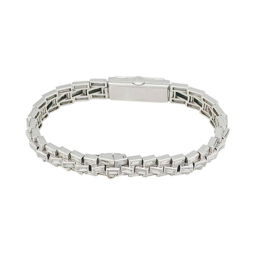 Montre Montre Art Déco en platine et diamants. 58 Facettes 31489