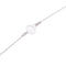 Bracelet O.J. Perrin Légendes - Bracelet motif cœur en or blanc 58 Facettes 34224