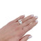 Bague 51 Cartier Love - Bague en or blanc avec diamants 58 Facettes 32395