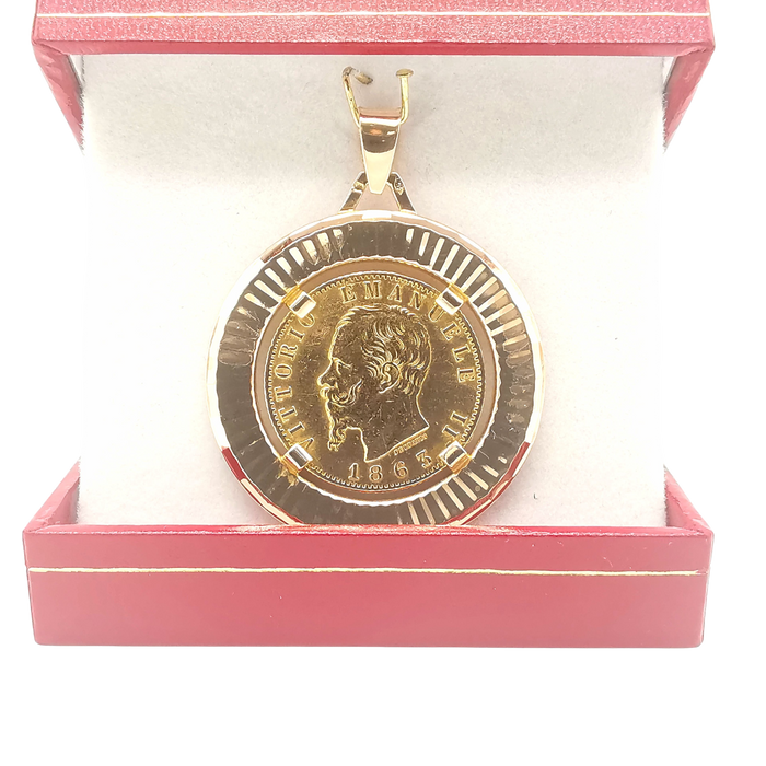 Pendentif francs suisses 1863