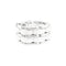 Bague 54 Chanel Ultra - Bague grand modèle en or blanc et céramique blanche 58 Facettes 35312