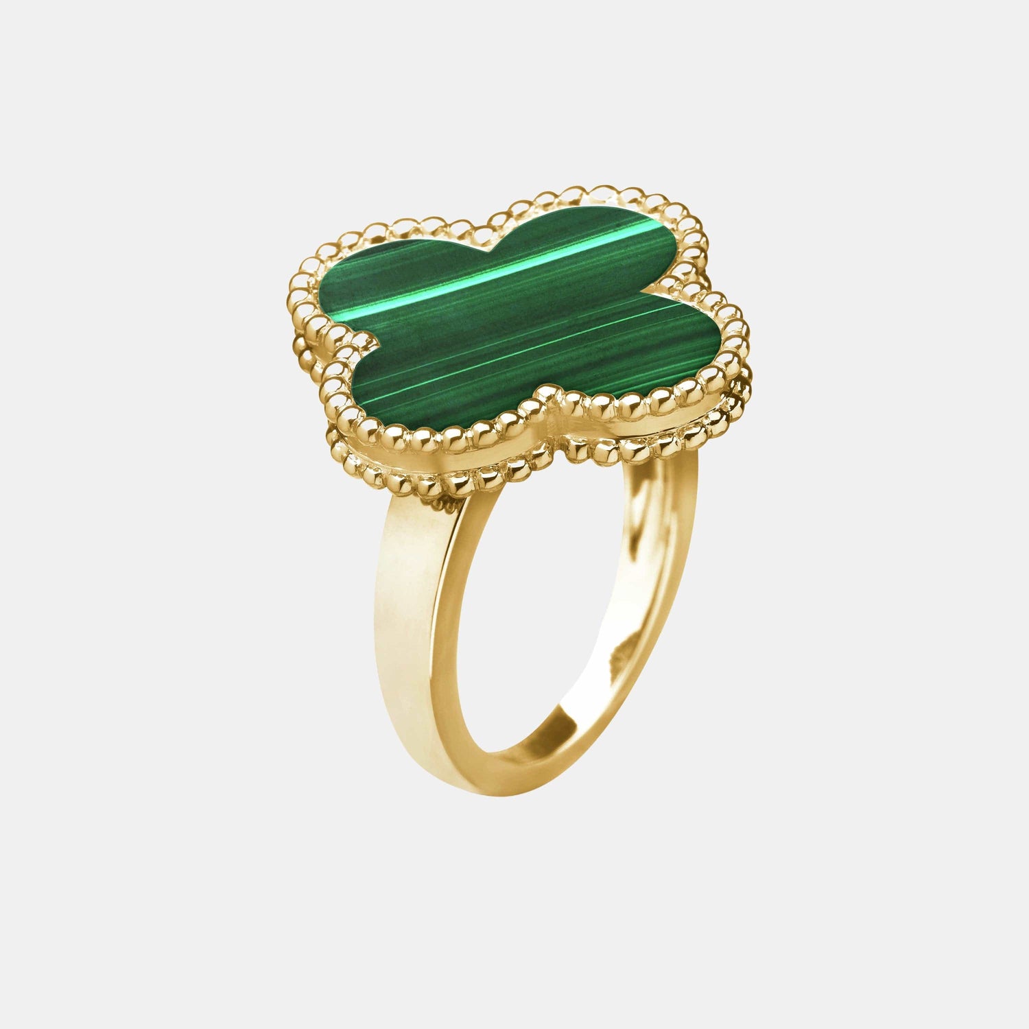 Bague Magic Alhambra Or jaune Malachite 