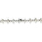 Collier Collier fleurettes en or blanc 750 et diamants 58 Facettes 31829