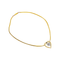 Collier Buccellati Valentina - Collier double cœur en or jaune et blanc, diamants 58 Facettes 35176