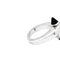 Bague 53 Cartier Menottes - Bague en or blanc et onyx 58 Facettes 35319