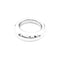 Bague 52 Chaumet Anneau - Bague jonc bombée en or blanc 750 58 Facettes 35249