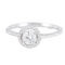 Bague 52 Bague Solitaire 0.40ct 58 Facettes