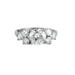 Ring 55 Solitaire Ring accompanied by Diamond 2.07cts 58 Facettes ADA01
