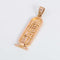 Pendentif Pendentif Cartouche égyptien 58 Facettes 1