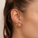 GILBERT ALBERT earrings - Interchangeable ball ear clips 58 Facettes KZ9
