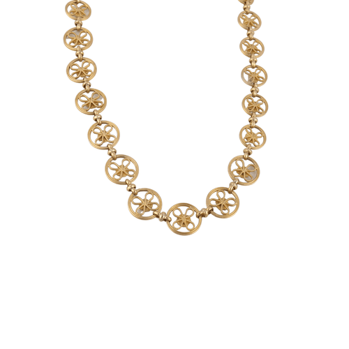 Collier Collier 1900, à décor floral 58 Facettes