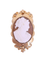 Pendentif Pendentif/Broche Camée sur Agate Or Rose 58 Facettes AA 1463