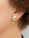 Boucles d'oreilles Boucles d'oreilles Péridots Améthystes Aigues-marines 58 Facettes B2016