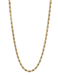 Fancy flat mesh chain necklace 58 Facettes 35701