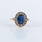 Bague 51.5 Bague Marguerite Saphir Diamants 58 Facettes 1