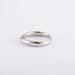 Bague 51 / Blanc/Gris / Platine 900 Bague Solitaire 0.25 carat 58 Facettes 140490R