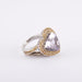 Ring 47 / White/Grey / 750‰ Gold “Subtile reason” ring MAUBOUSSIN 58 Facettes 200019R