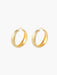Earrings GOLD “CREOLE” EARRINGS 58 Facettes 150035