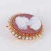 Brooch Brooch Pendant Cameo Beads 58 Facettes 1