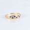 Bague 56 Bague Serpentine Saphirs 58 Facettes JE 237