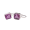 Boucles d'oreilles Boucles d'oreilles Dormeuses Pendantes Améthystes 58 Facettes AB 1082