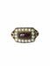 Ring Old garnet and pearl ring 58 Facettes