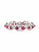 Bracelet Bracelet Art Déco Platine Diamants Rubis Naturels 58 Facettes 2.16373