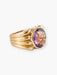 Ring 54 Fred Ring Yellow Gold and Amethyst 58 Facettes 1409-21
