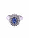 Ring Sapphire & Diamond Ring 58 Facettes